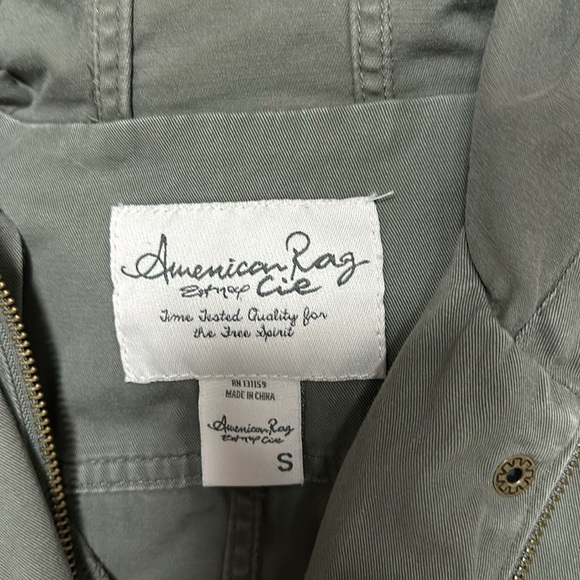 American Rag Green Coat - Picture 2 of 3